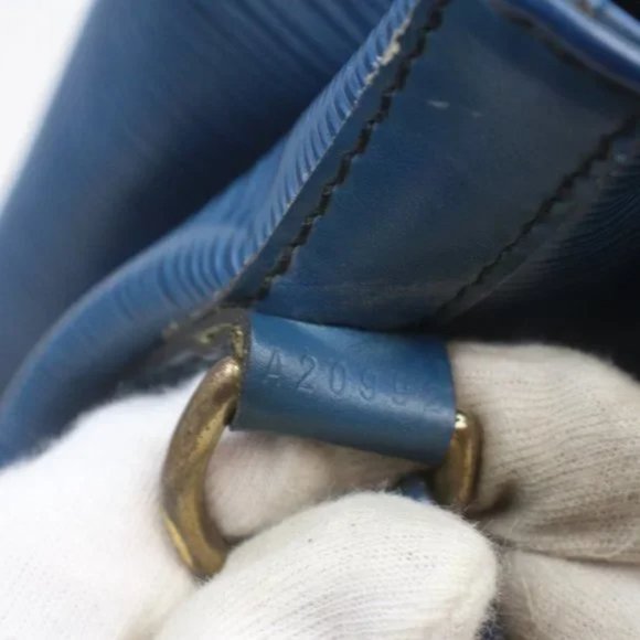 Louis Vuitton shoulder Bag Noe Blue epi - Picture 8 of 9
